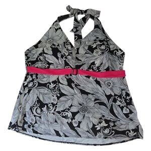 Avenue Summer Swim Top Tankini Plus Size 28